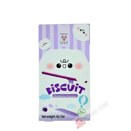 Biscuit stick myrtille TOKIMEKI 40g Chine