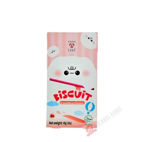 TOKIMEKI strawberry biscuit stick 40g China