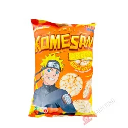 Chips de riz complet soufflé au fromage KOMESAN 60g E.U