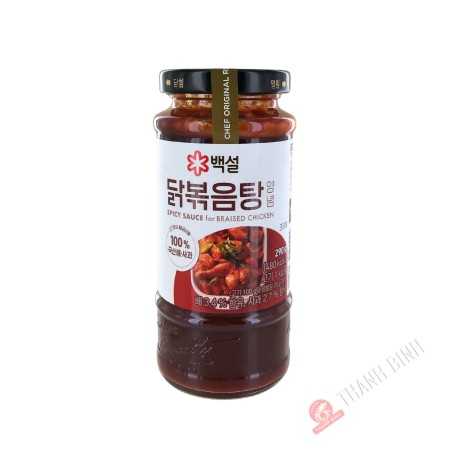 Würzige Sauce für gebratenes Huhn BEKSUL 290g Korea