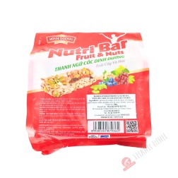 Ngũ cốc thanh trái cây, hạt điều, hạt bí - 180g - Minh Dương Food