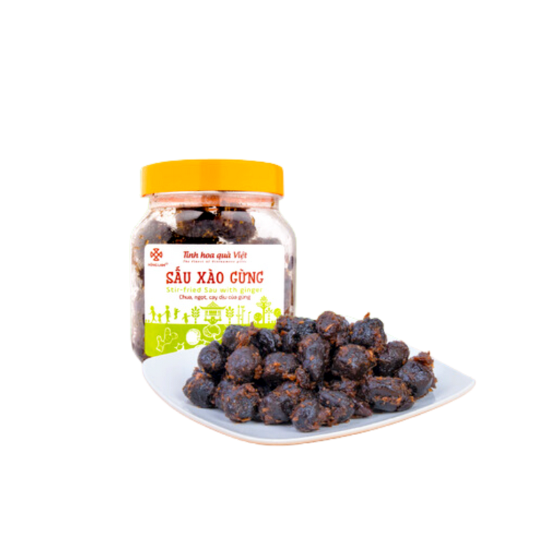 Prune pancovier au gingembre Sau xao gung HONG LAM 200g Vietnam