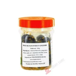 Prune pancovier au gingembre Sau xao gung HONG LAM 200g Vietnam