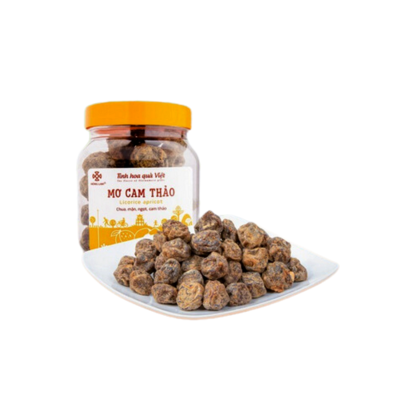 Prugna Albicocca Mo cam thao HONGLAM 200g Vietnam Prugna Albicocca Mo cam thao HONGLAM 200g Vietnam