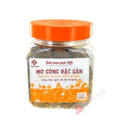 Prune Abricot mo gung dac san HONGLAM 200g Vietnam