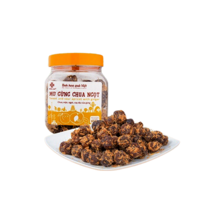 Apricot Plum Mo gung chua ngot HONGLAM 200g Vietnam