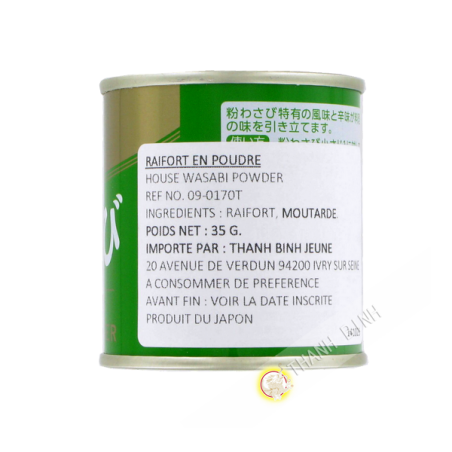 Polvere di wasabi HOUSE 30g Giappone