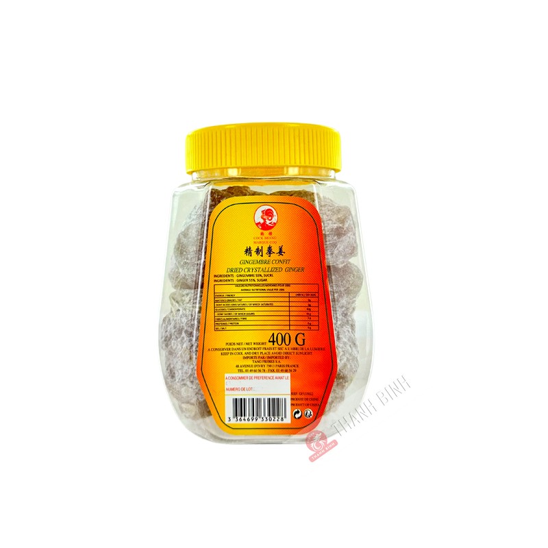 Gingembre confit 400g Chine