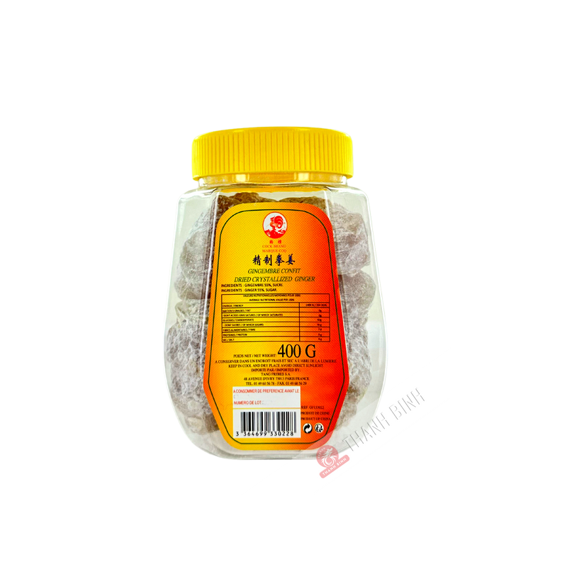 Gingembre confit 400g Chine Gingembre confit 400g Chine