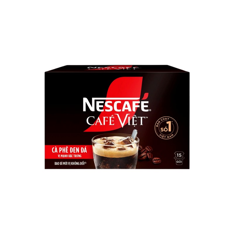 Black coffee Viet soluble NESCAFE 15x16g Vietnam