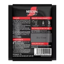 Café negro Viet soluble NESCAFÉ 15x16g Vietnam