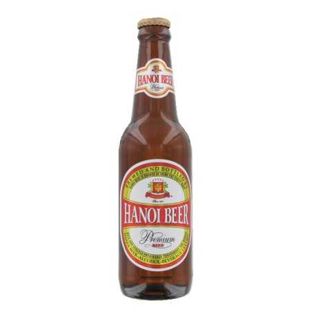 Beer Hanoi bottle HABECO 330ml Vietnam