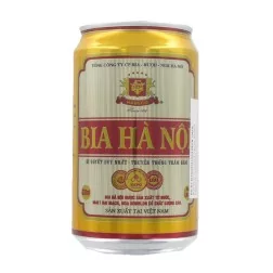Beer Hanoi Bobbin Habeco 330ml