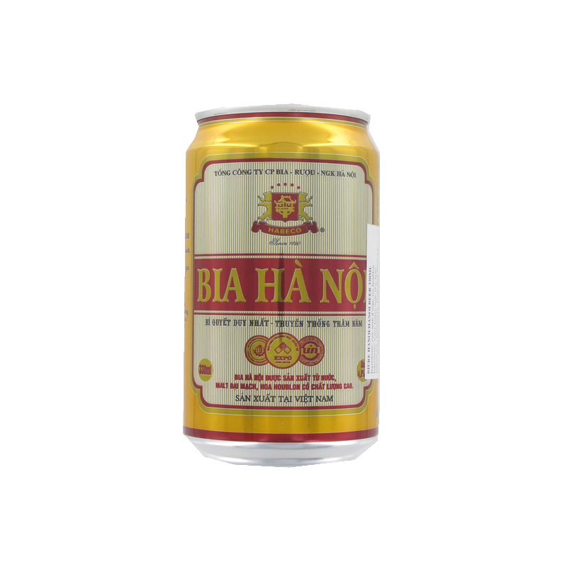 Beer Hanoi Bobbin HABECO 330ml Vietnam