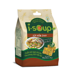 Soupe instantanée aux champignons - 5x10g - I-SOUP