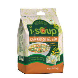 Soupe instantanée aux champignons et légumes - 5x7g - I-SOUP