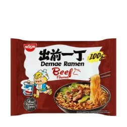 Sopa de fideos Ramen Demae carne NISSIN 100g Hungría