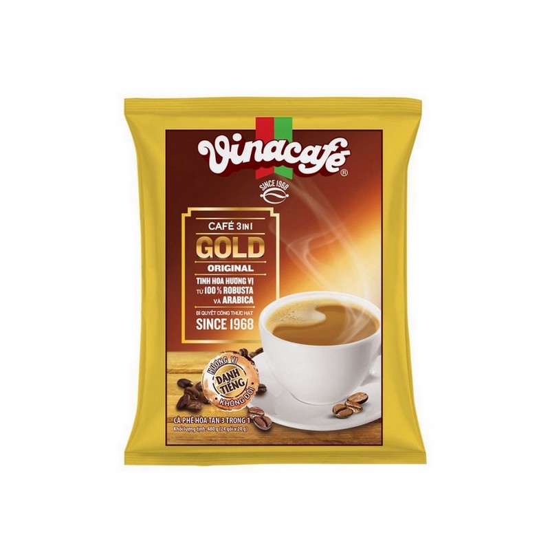 Coffee soluble cream 3 in 1 VINACAFE 480g Vietnam