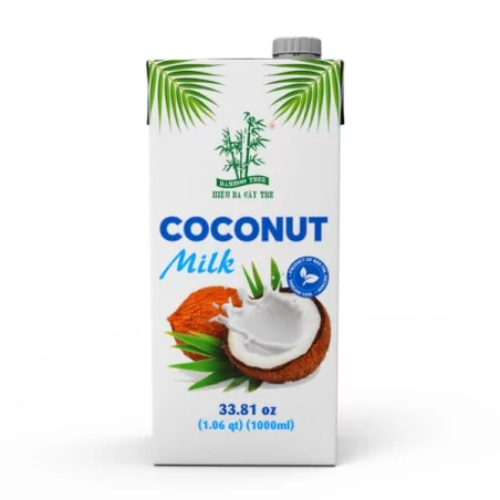 Leche de coco 3 Bambú 1L Vietnam