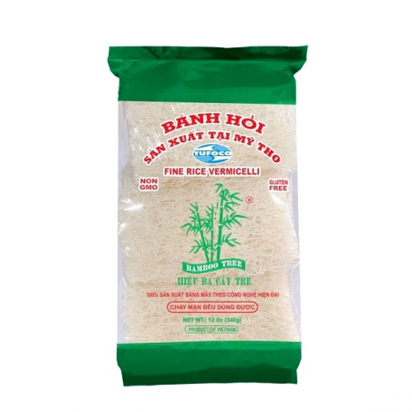 Vermicelle de riz fin blanc Banh hoi trang Bambou THUAN PHONG 340g Vietnam