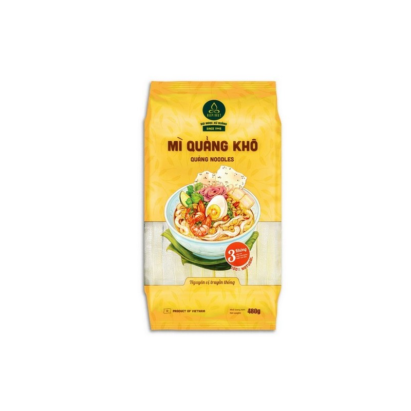 Nouille de riz "Quang" - 480g - HAPINUT