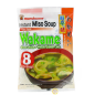 Zuppa di Miso sokeseki ryotei no aji wakame MARUKOME 190g Giappone Zuppa di Miso sokeseki ryotei no aji wakame MARUKOME 190g Giappone