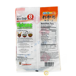 Soupe de miso wakame instantanée MARUKOME 190g Japon