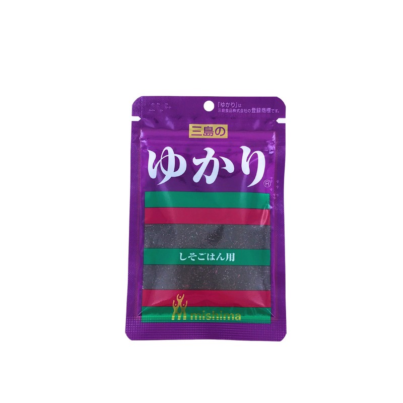 Assaisonnement riz chaud furikake yukari shogairi MISHIMA 22g Japon