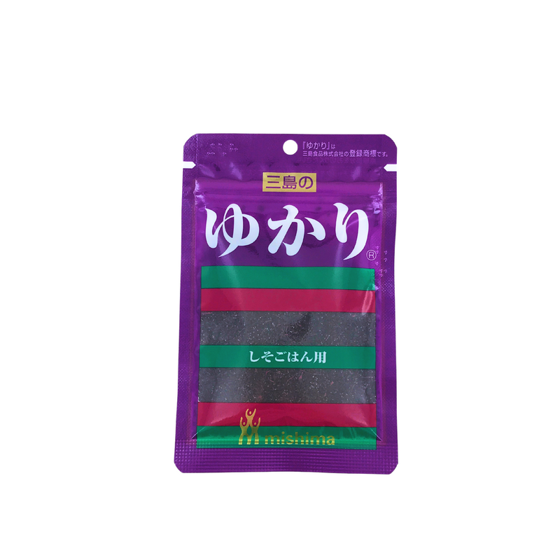 Gia vị cơm nóng Furikake yukari shogairi MISHIMA 22g Nhật Bản