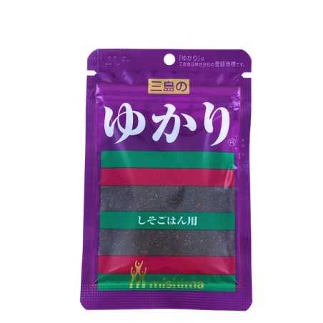 Furikake yukari shogairi hot rice seasoning MISHIMA 22g Japan