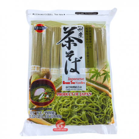 Nudeln und grünem tee getrocknet Chasoba HIME 640g Japan