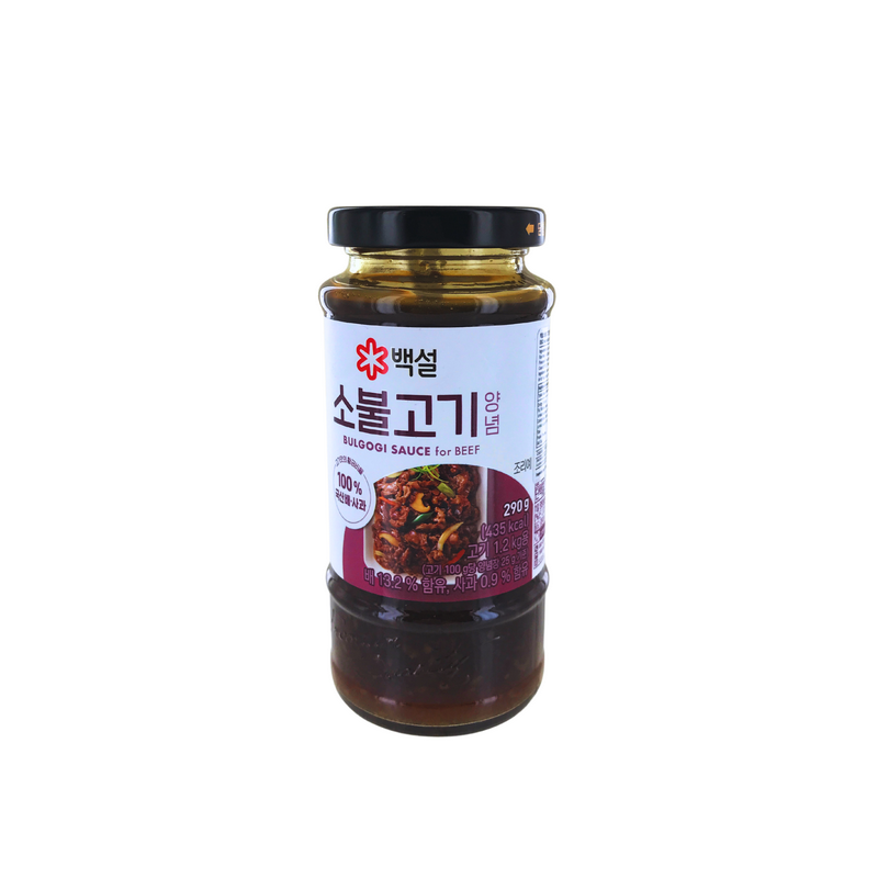 La salsa de la marinada Bulgogi barbacoa booeuf BEKSUL 290 g Corea