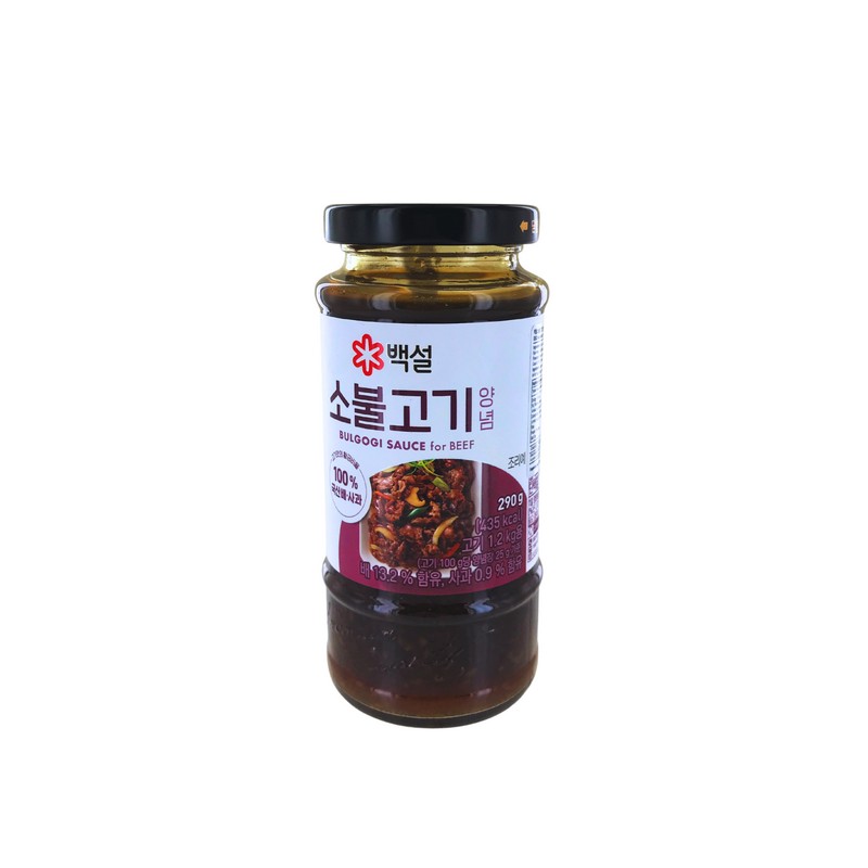 Sauce marinade Bulgogi barbecue beef BEKSUL 290g Korea