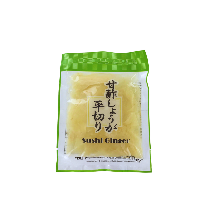 Gari/Pickled White Ginger for Sushi - 60g