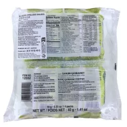 Algas saladas tostadas - 4x10g - Wang Korea