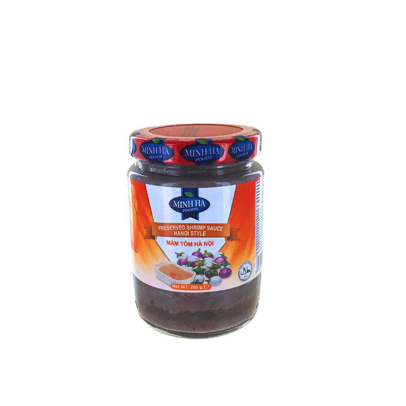 Sauce à la crevette fermentée style "Hanoi" - 200g - Minh Ha Food Sauce à la crevette fermentée style "Hanoi" - 200g - Minh Ha Food
