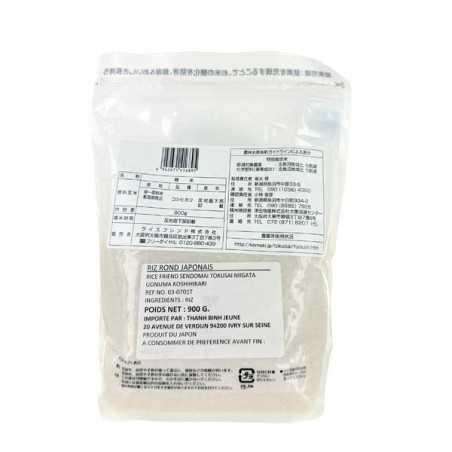 Riz japonais Tokusai Uonuma 900g Japon