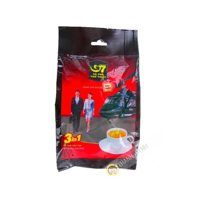 Crema de café soluble 3-en-1 G7 TRUNG NGUYEN 320g de Vietnam Crema de café soluble 3-en-1 G7 TRUNG NGUYEN 320g de Vietnam