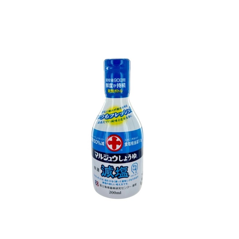 Sauce de soja réduit en sel 200ml Japon