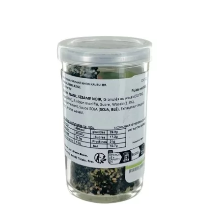 Assaisonnement riz chaud Furikake algue Nori Wasabi 50g Japon