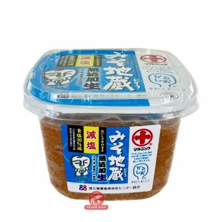 Pâte de miso réduit en sel MARUJUOYA 650g Japon