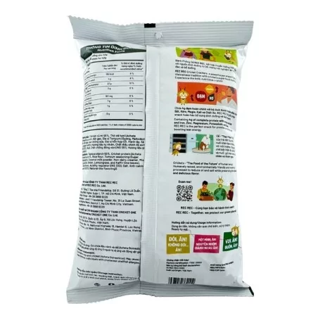 Snack de Criquer Goût Tom Yum REC REC 40g Vietnam