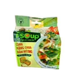 Soupe instantanée aux bambou et shiitaké I-SOUPE 5x10g Vietnam