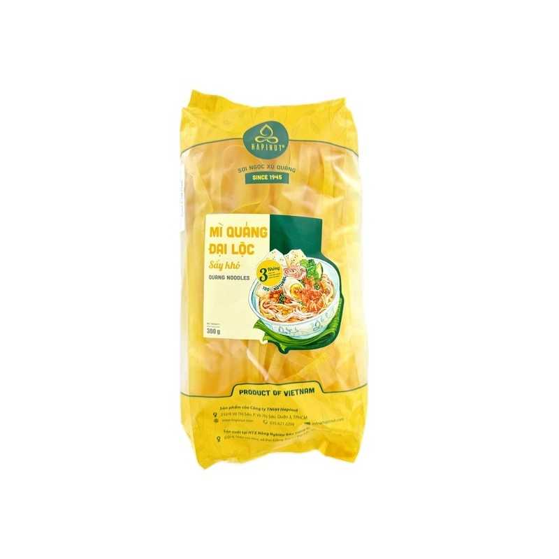 Nouille de riz Mi Quang HAPINUT 300g Vietnam Nouille de riz Mi Quang HAPINUT 300g Vietnam