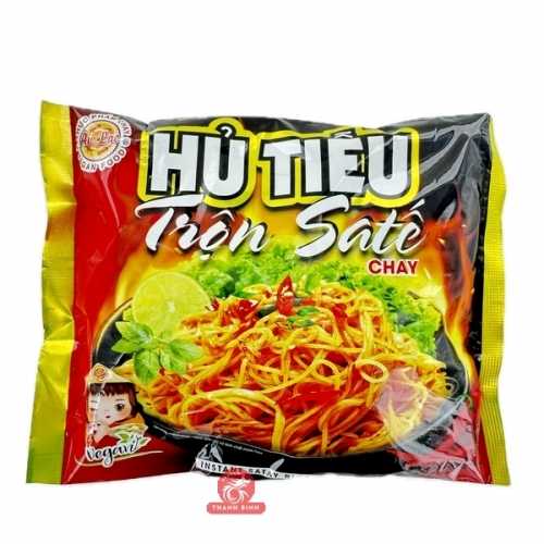 Vermicelle de riz sauté au saté végétarien AU LAC 75g Vietnam