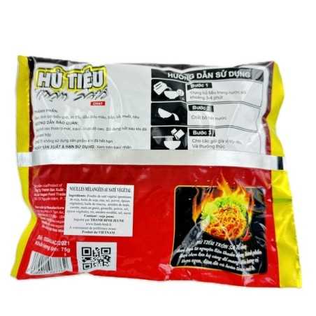 Vermicelle de riz sauté au saté végétarien AU LAC 75g Vietnam