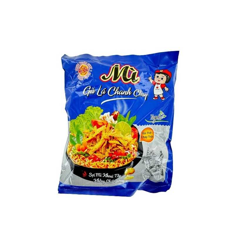 Soupe nouille poulet citronnelle végétarien AU LAC 72g Vietnam Soupe nouille poulet citronnelle végétarien AU LAC 72g Vietnam