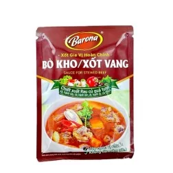 Sauce préparation boeuf braisé à la sauce tomate BARONA 80g Vietnam