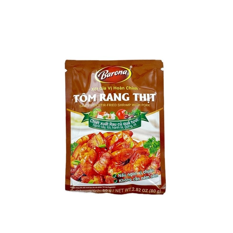 Sauce préparation crevette caramelisé au porc BARONA 80g Vietnam