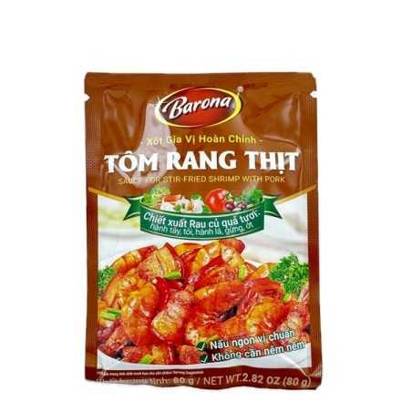 Sauce préparation crevette caramelisé au porc BARONA 80g Vietnam